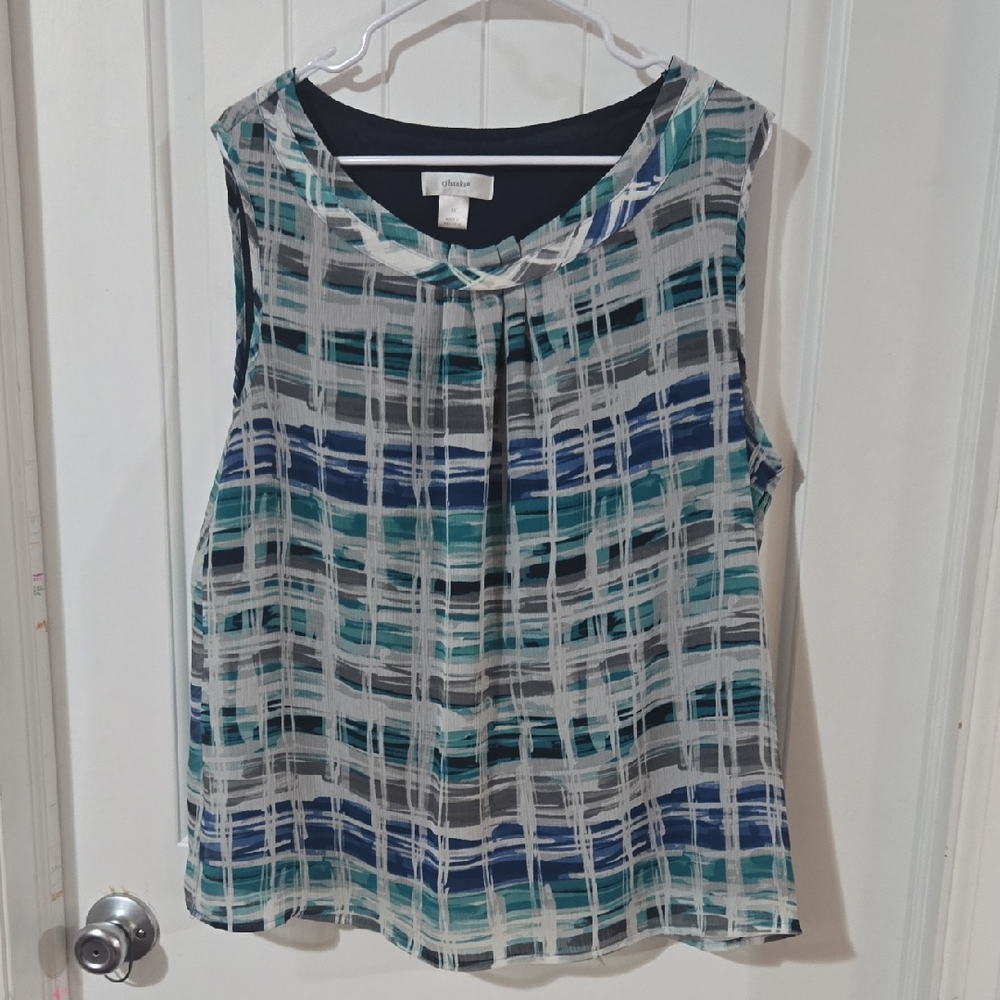 Cj Banks Sleeveless Top